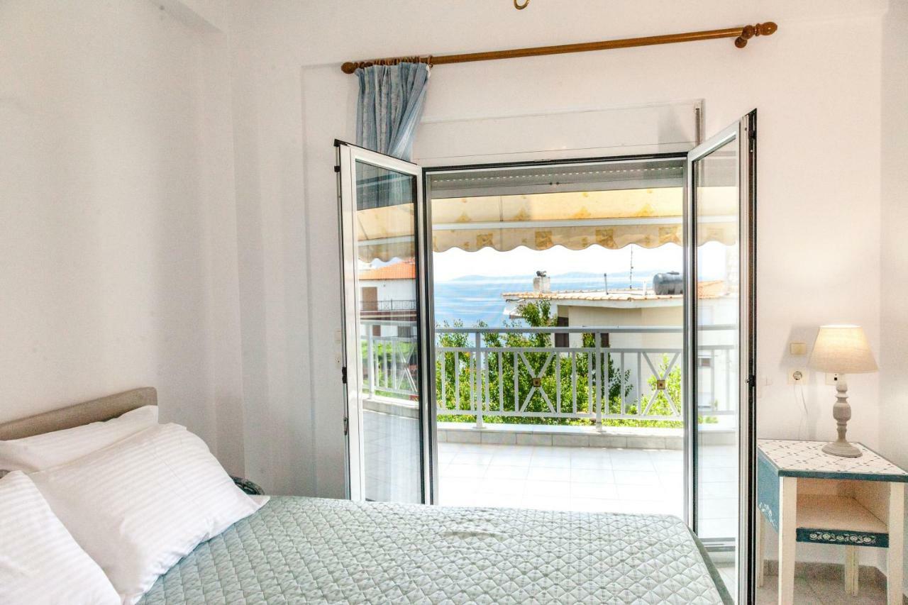 Apartament Casa Bianca Μεζονέτα Με Θέα Στη Θάλασσα Neos Marmaras Zewnętrze zdjęcie